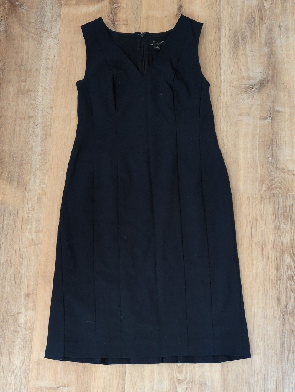 Ann Taylor Blue Sleeveless Work Dress